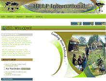 Tablet Screenshot of help-international.com